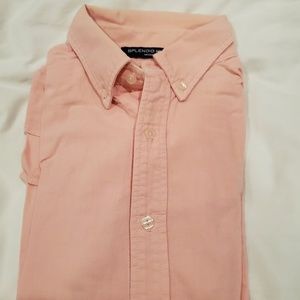 Splendid mills pink long sleeve shirt medium